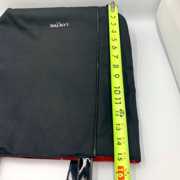 Lancôme travel pink/gold floral Limited Edition makeup bag & classic black tote - Picture 14 of 15